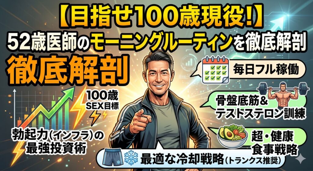 20年勃起に向き合った医師／52歳